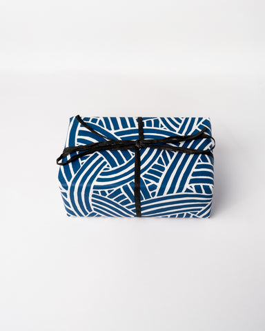Blue Pattern Wrap