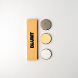 3-Piece Sharpening Disc and Leather Strop Set