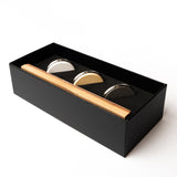 3-Piece Sharpening Disc and Leather Strop Set